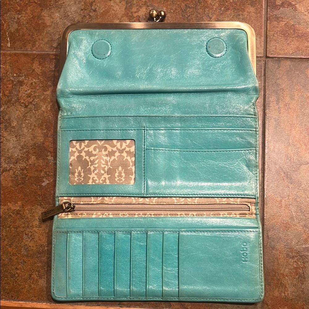 HOBO Turquoise Wallet